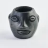 Set of 3 Mezcaleros : Exclusive Black Clay