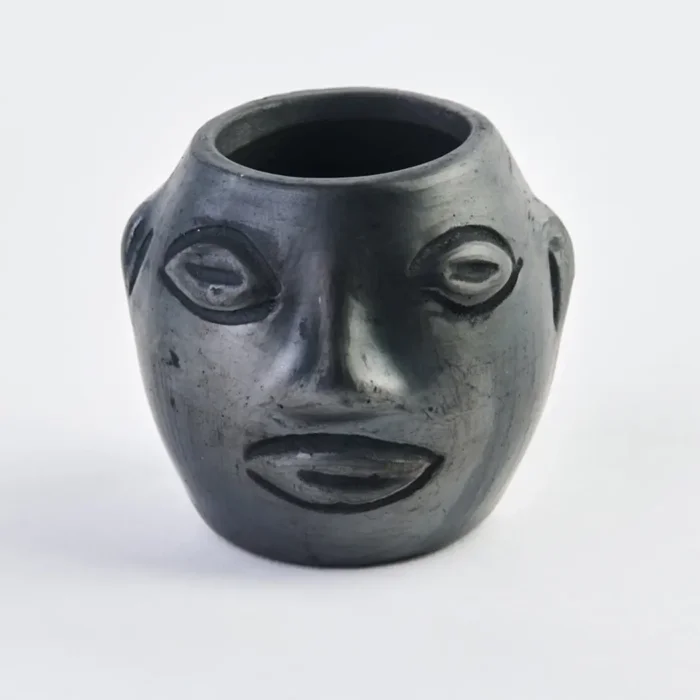 Set of 3 Mezcaleros : Exclusive Black Clay
