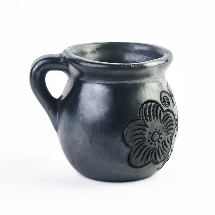 Exclusive Black Earthenware Jarrito Mug