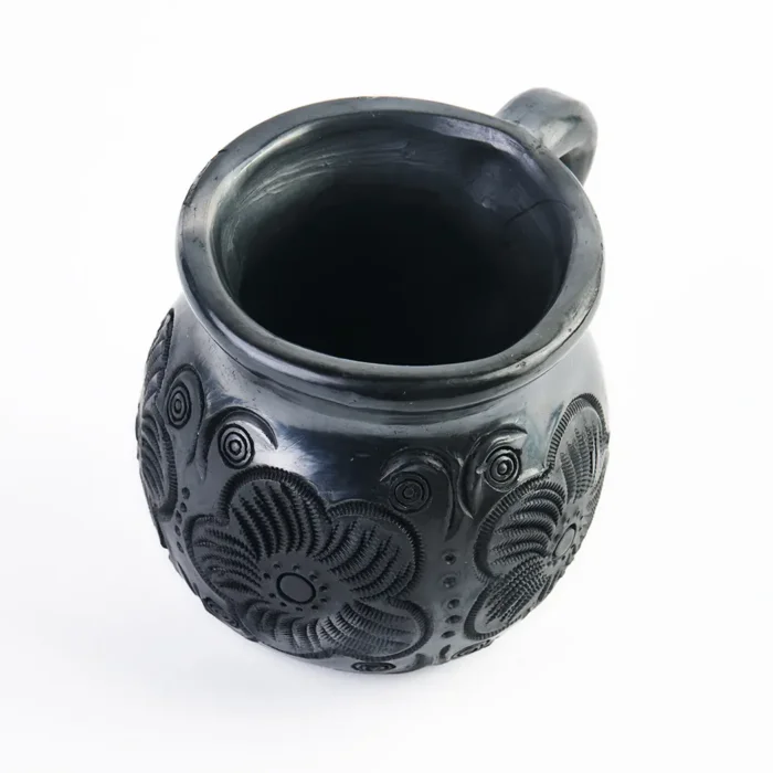 Exclusive Black Earthenware Jarrito Mug