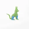 Alebrije Green dog sitting
