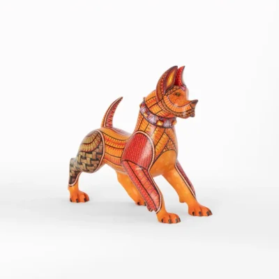 Alebrije Orange Dog