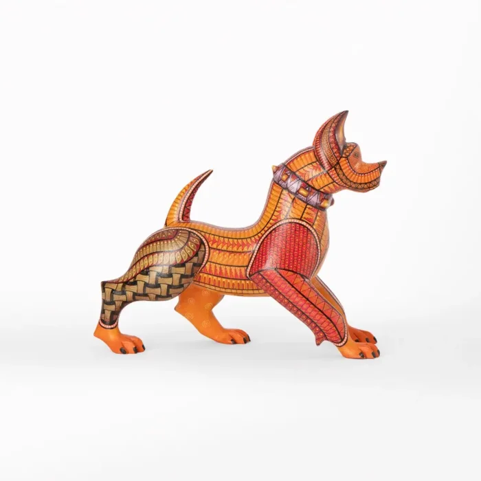 Alebrije Orange Dog