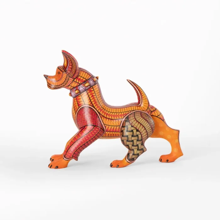 Alebrije Orange Dog