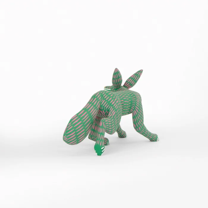 Green Coyote Alebrije