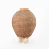 Tarahumara earthenware pot with base
