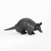 Large black clay armadillo