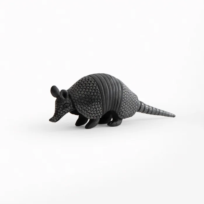 Small black mud armadillo
