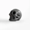 Black clay skulls