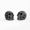 Black clay skulls