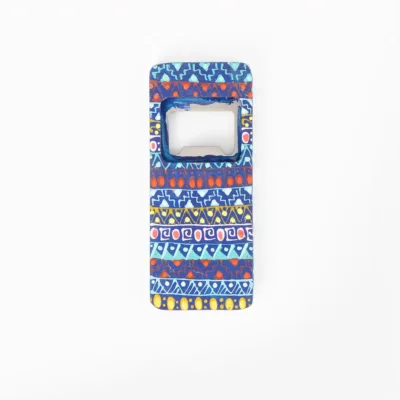 Destapador rectangular, decorado tipo alebrije