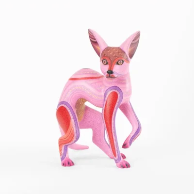 Alebrije Xoloitzcuintle rosa