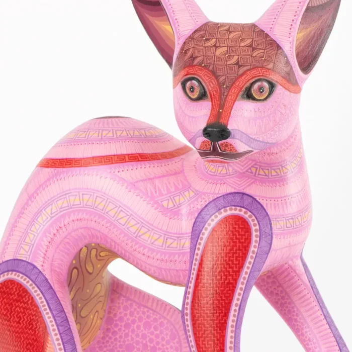Alebrije Xoloitzcuintle rosa
