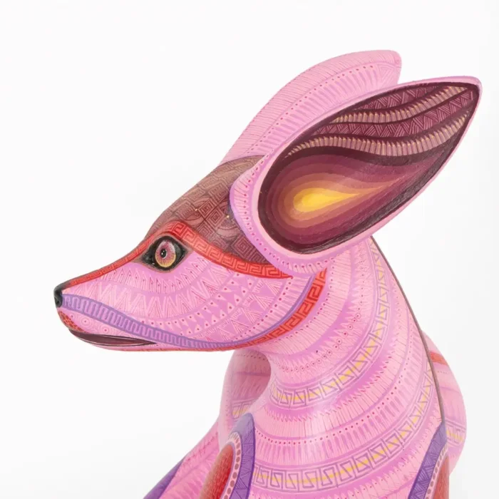 Alebrije Xoloitzcuintle rosa