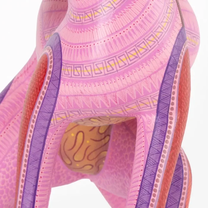 Alebrije Xoloitzcuintle rosa