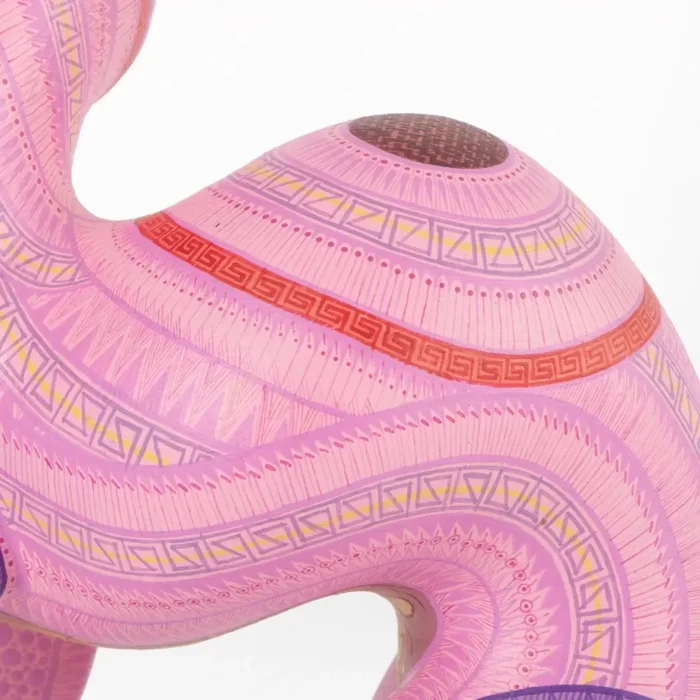 Alebrije Xoloitzcuintle rosa