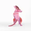 Alebrije Xoloitzcuintle rosa