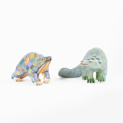 Alebrije Pangolin de colores
