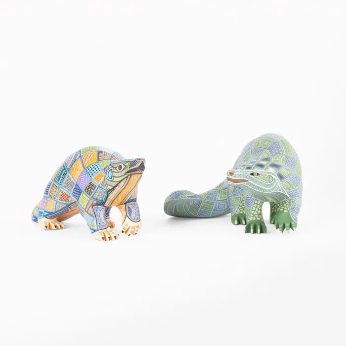 Alebrije Pangolin de colores