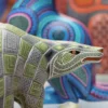 Alebrije Pangolin de colores