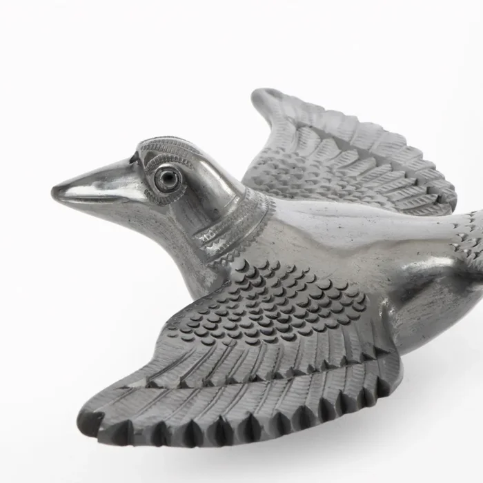 Black clay hummingbird