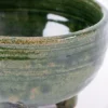 Tazoncito / salsera de barro verde