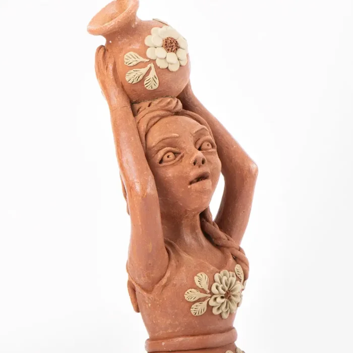 Muñeca aguadora con filigrana