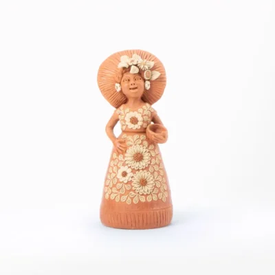 Muñeca Tehuana con filigrana