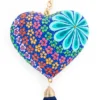 Llavero corazón de madera