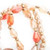 Triple bracelet with charms