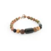 Bracelet with wooden beads
