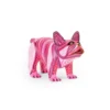 Pink Bulldog Dog Alebrije