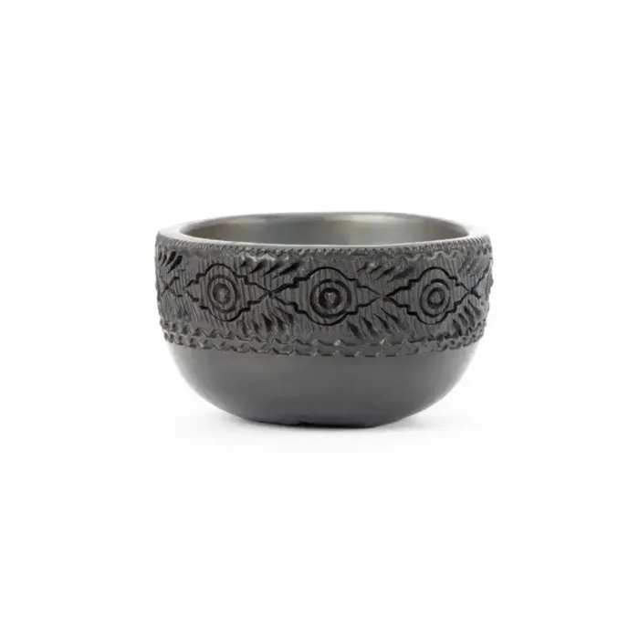 Mezcalero de jícara negro