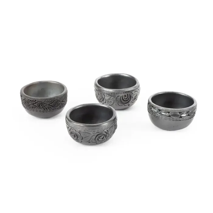 Mezcalero de jícara negro