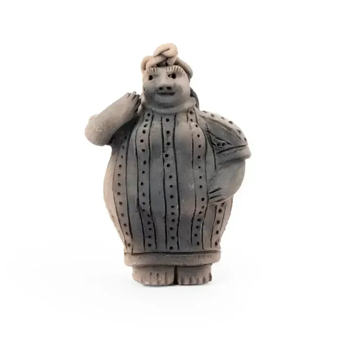 Mujer oaxaqueña de barro