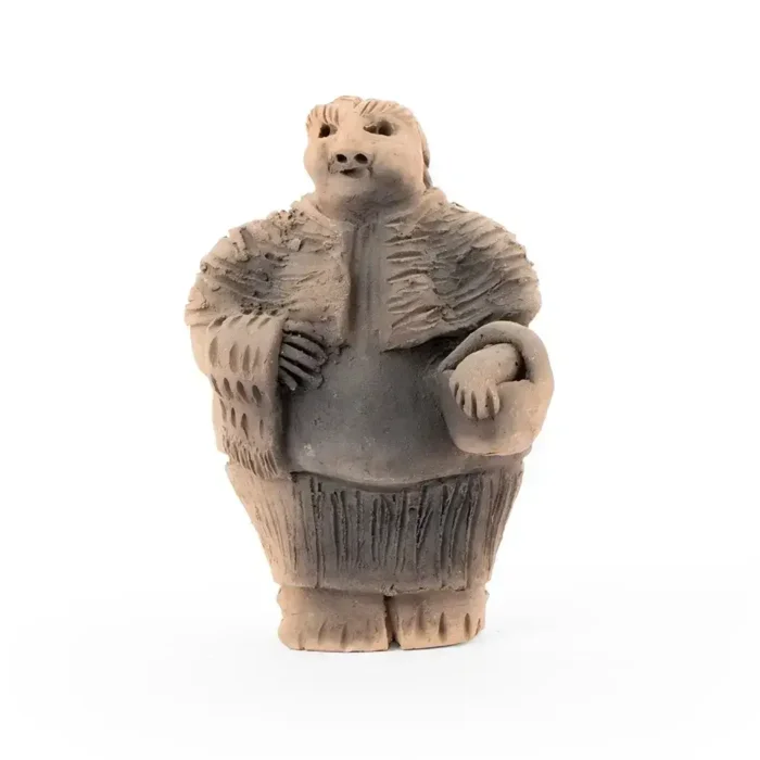 Mujer oaxaqueña de barro