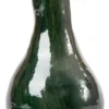 Long neck bottle green clay