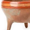 Small centerpiece in terracotta tones