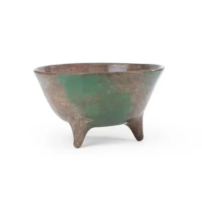 Small centerpiece terracotta - green