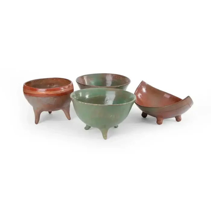 Small centerpiece terracotta - green