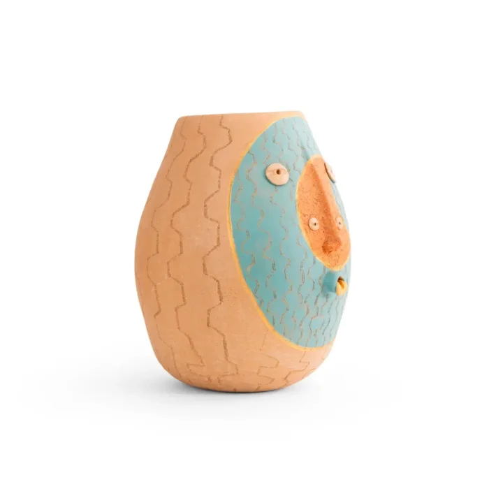 Florero  grande con diseño