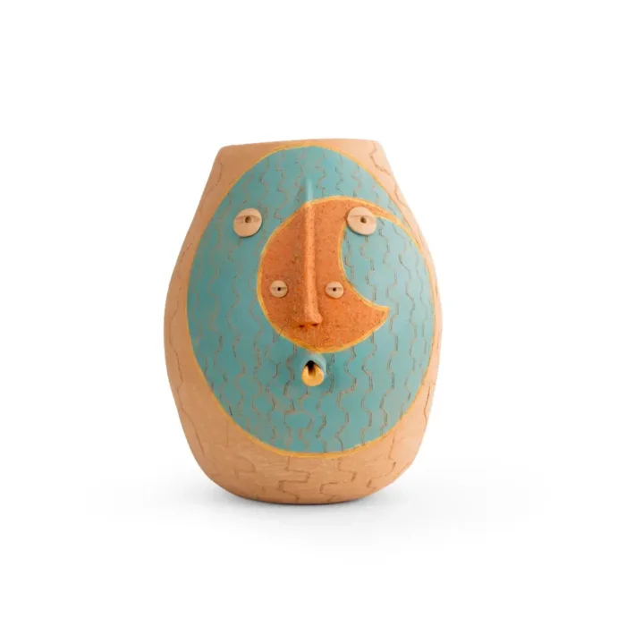Florero  grande con diseño