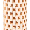 Medium white clay cactus with openwork