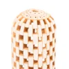 Medium white clay cactus with openwork