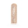 Small openwork white clay cactus