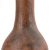Long neck bottle in brown color