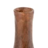 Long neck bottle in brown color