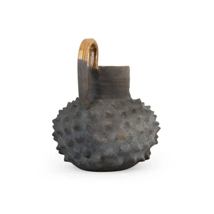 Large ceiba pitcher with enameling