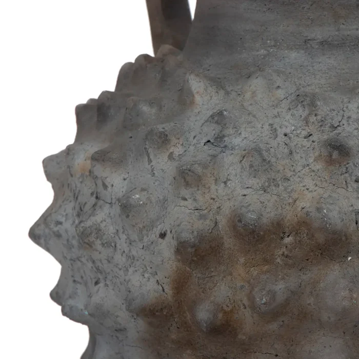 Large ceiba pitcher with enameling