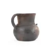 Pitcher with face, smoked color